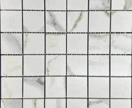 Мозаика Velsaa Mosaic Satvario Gold Mosaic Satin Чип 4.7x4.7