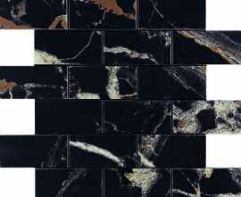 Мозаика Velsaa Mosaic Alcantro Mosaic Nero Brick Bone