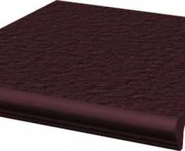 Ступень Paradyz Natural Brown Duro Простая Структурная с Капиносом