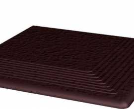 Ступень Paradyz Natural Brown Duro Угловая Структурная