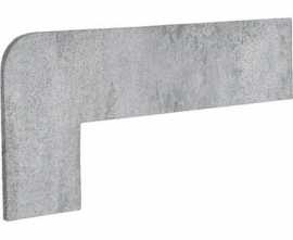 Плинтус Exagres Opera Zanquin Recto Silver Izqda