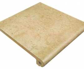 Ступень Gres de Aragon Orion Фронтальная Rounded Stair-tread Beige
