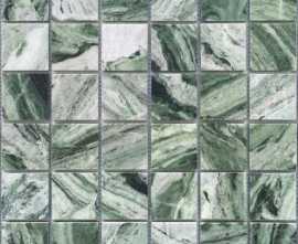 Мозаика Caramelle Mosaic Pietrine Onice Verde oliva POL 48x48x7