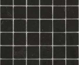 Мозаика Caramelle Mosaic Pietrine Nero oriente MAT 48x48x7