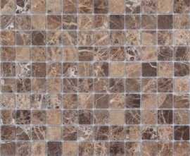 Мозаика Caramelle Mosaic Pietrine Emperador Dark SAT 23x23x4