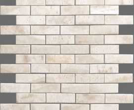 Мозаика Caramelle Mosaic Pietrine Cappuccino beige POL 23x73x7