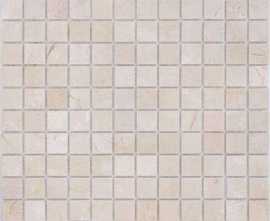 Мозаика Caramelle Mosaic Pietrine Crema Marfil POL 23x23x4