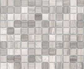 Мозаика Caramelle Mosaic Pietrine Travertino Silver POL 23x23x4