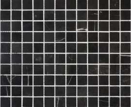 Мозаика Caramelle Mosaic Pietrine Nero Oriente POL 23x23x4