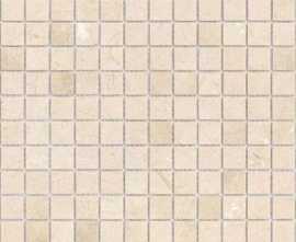 Мозаика Caramelle Mosaic Pietrine Crema Marfil MAT 23x23x4