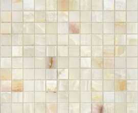 Мозаика Caramelle Mosaic Pietrine Onice Jade Bianco POL 23x23x7