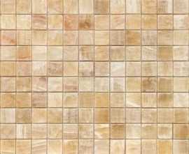 Мозаика Caramelle Mosaic Pietrine Onice beige POL 23x23x8