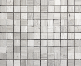 Мозаика Caramelle Mosaic Pietrine Travertino Silver POL 23x23x7