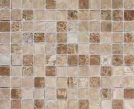 Мозаика Caramelle Mosaic Pietrine Emperador Light POL 23x23x7