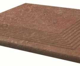 Ступень Paradyz Scandiano Rosso Stopnica Narozna 30x30