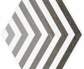 Декор напольный Vives Seine Hexagono Lacroix Gris