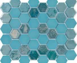 Мозаика Togama Sixties Turquoise 6