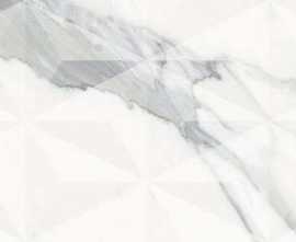 Плитка настенная Dogma Statuario Elegante Triangolo Shine Rettificato 30x90