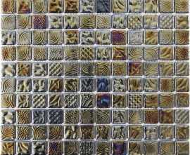 Мозаика Natural Mosaic Steppa STP-GR016-L