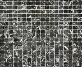 Мозаика Orro Stone М Nero Marquina Tum