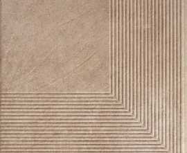 Ступень Paradyz Viano Antracite/Beige Beige Stopnica Narozna 30