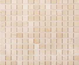 Мозаика Starmosaic Wild Stone мраморная мозаика Crema Marfil Matt 20X20