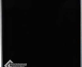 Декор напольный Росмозаика Стеклянные Напольные вставки Моноколор Черный