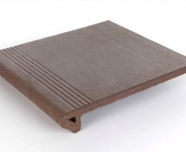 Ступень Gres Tejo Gres Tejo Step Degrau Castanho Rubi-Brown (th-15mm)