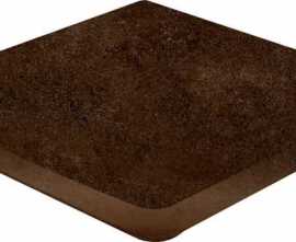 Ступень Gres de Aragon Urban Esquina Redonda Caoba Antideslizante