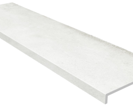 Ступень Gres de Aragon Urban Фронтальная Urban Anti-Slip Blanco Smooth