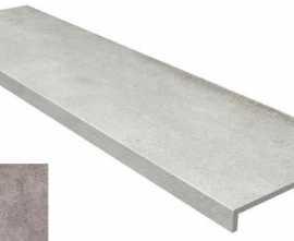 Ступень Gres de Aragon Urban Фронтальная Anti-Slip Rect. Grafito 31x149