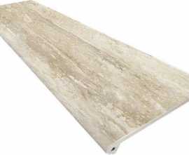 Ступень Ape Wabi Sabi Peldano Fior. Travertino Brescia 33х120