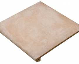Ступень Exagres Alhamar Фронтальная Peldano Fior. Blanco