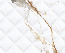 Плитка настенная Novacera Calacatta Brillante Decor Caponier Rectificado 90x30