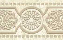 Бордюр настенный Eurotile Daino/Rayana Бежевый широкий 270x60