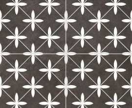 Плитка напольная NiceKer Chic Poole Black 45x45