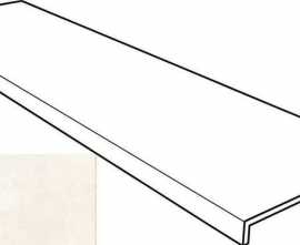 Керамогранит Ступень Gres de Aragon Selene Фронтальная Anti-Slip Rect. Blanco 31.5x120