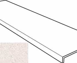 Керамогранит Ступень Gres de Aragon Cronos Фронтальная Anti-Slip Rect. Blanco 31.5x120