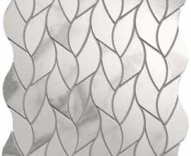 Мозаика FAP Ceramiche Roma Gold Carrara Superiore Leaves Mosaico 25.9x30.9
