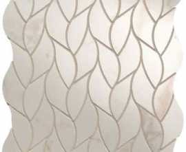 Мозаика FAP Ceramiche Roma Gold Calacatta Delicato Leaves Mosaico 25.9x30.9