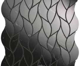 Мозаика FAP Ceramiche Roma Gold Nero Elegante Leaves Mosaico 25.9x30.9