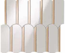 Мозаика FAP Ceramiche Roma Gold Onice Neve Onice Miele Archs Mosaico 31x28.2