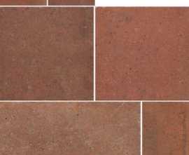 Керамогранит CIR Italica Modulare 39 Terra Bruciata (комплект 2шт 20x20; 1шт 20x40; 2шт 40x40; 1шт 40x60.8)