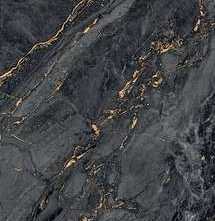 Керамогранит Realistik Thea Black Grit Granula 60x120 (лаппатирование + карвинг с объемными металлизированными прожилками)