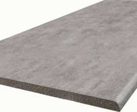 Керамогранит Ступень New Tiles Concrete Multistep Marengo 33x120