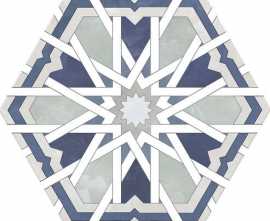 Керамогранит Monopole Radiant Blue 20x24