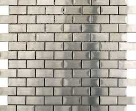 Мозаика L Antic Colonial Metal Brick Acero (2x4) 29.5x28