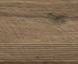 Керамогранит ступень Paradyz Carrizo Wood Stopnica Prosta Struktura Mat 30x60