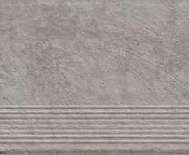 Керамогранит ступень Paradyz Carrizo Grey Stopnica Prosta Struktura Mat 30x60