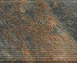 Керамогранит ступень Paradyz Ardis Rust Stopnica Prosta Struktura Mat 30x60
